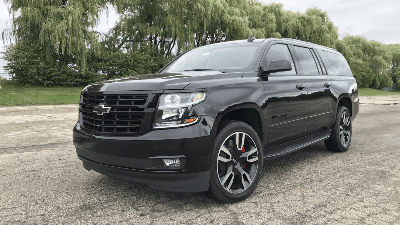 Chevy Suburban RST Black